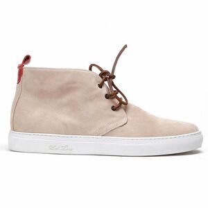 Del Toro Italy made women Chukka Sneakers Suede leather Beige size 6